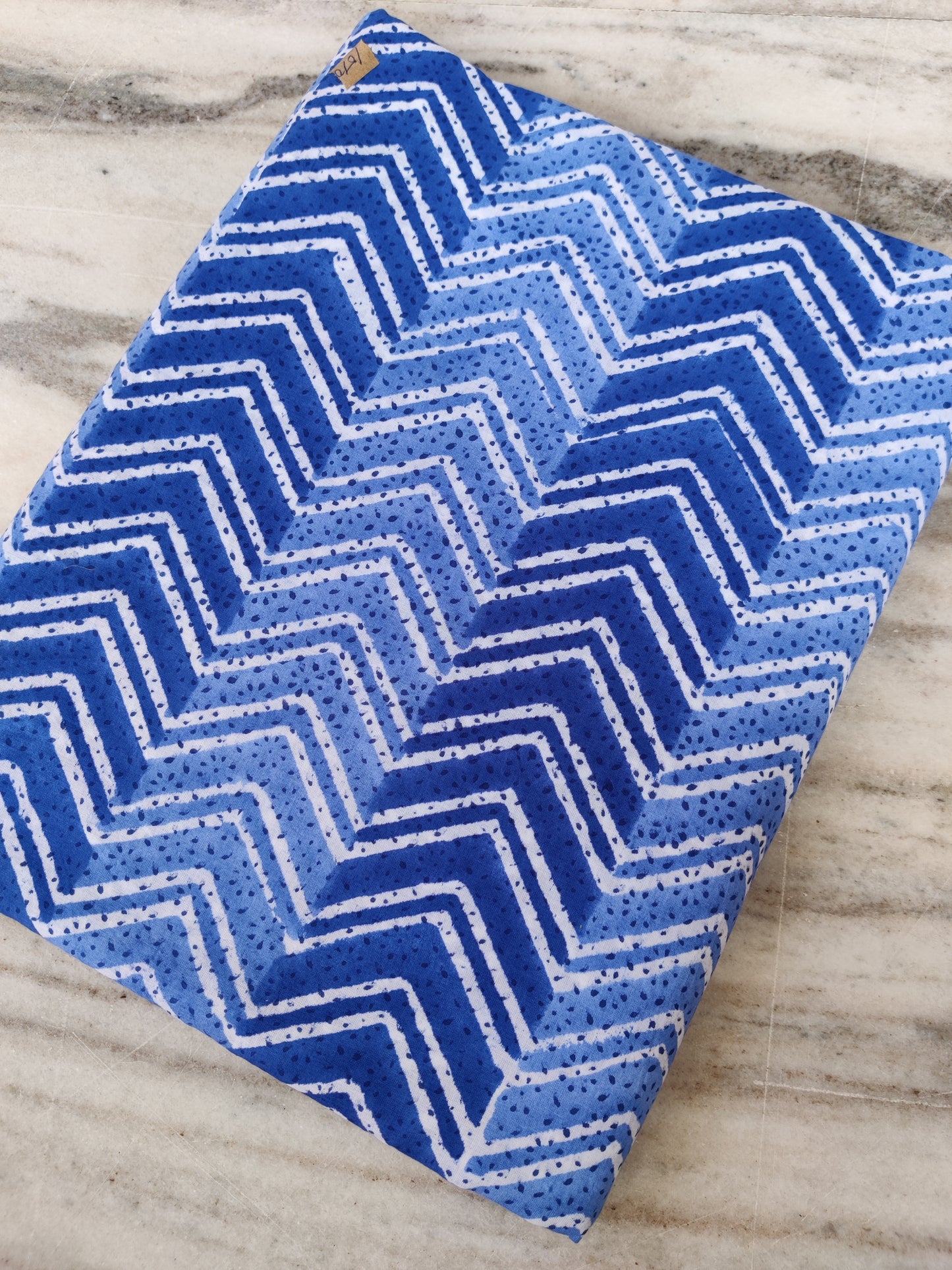 Pure Soft Cotton Handblock Printed Fabric