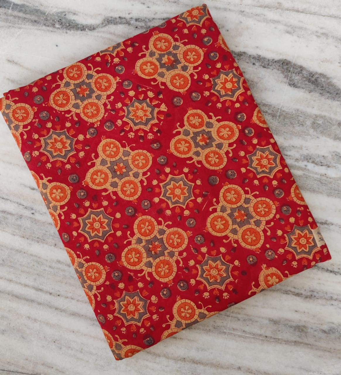 (Pre-cut 0.70m) Pure Soft Cotton Hand Block Printed Fabric