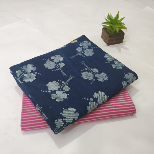 Pure Cotton Handblock Printed 2PC Top-Bottom Set