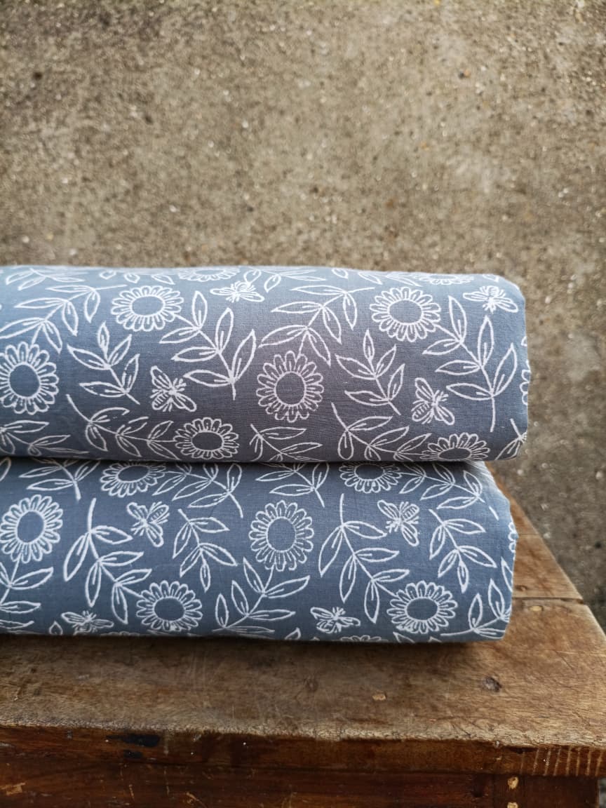 Pure Soft Cotton Jaipuri Handblock Printed 2PC Top-Bottom Co-ord Suit Set