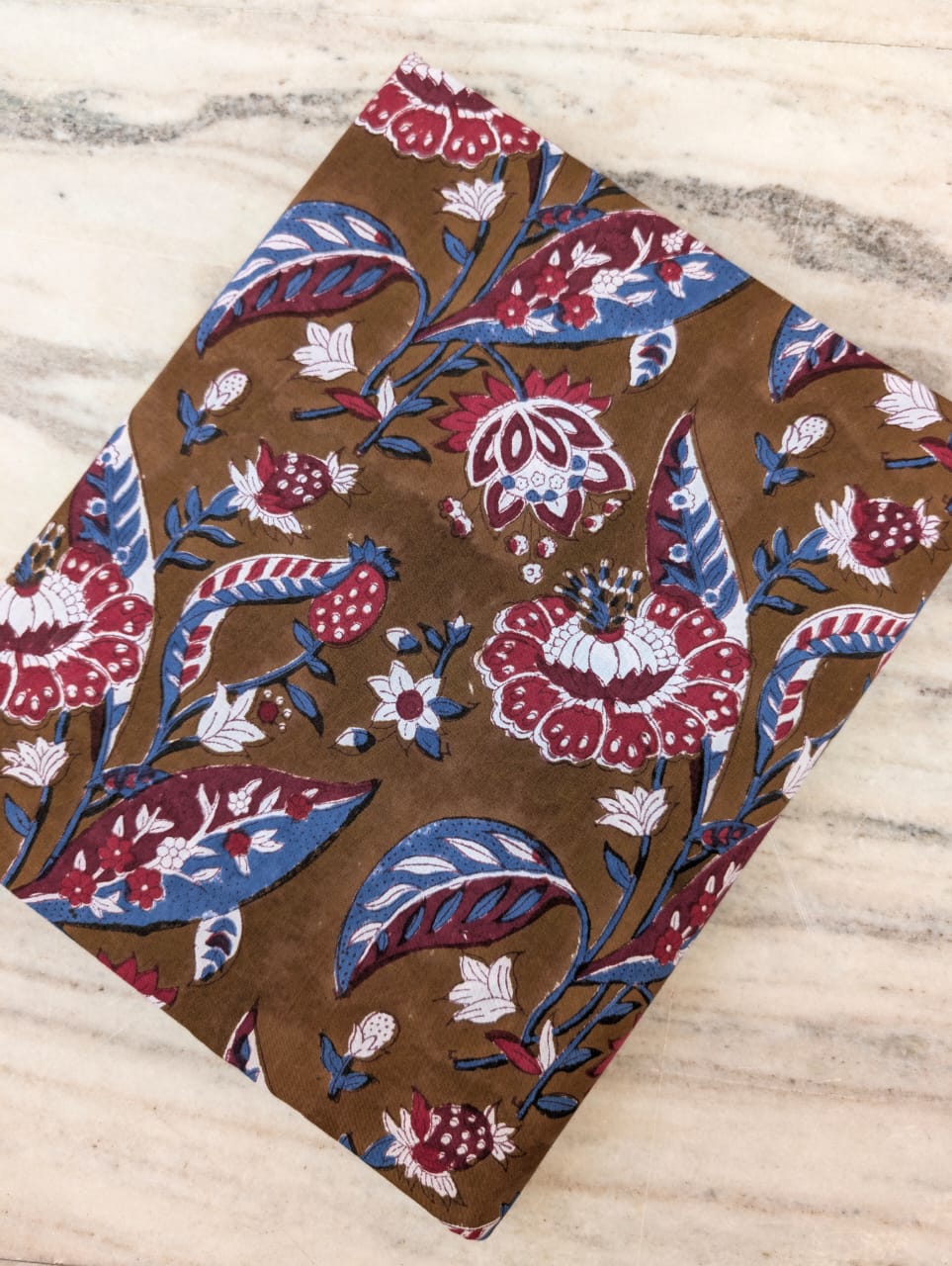 Pure Soft Cotton Handblock Printed Fabric
