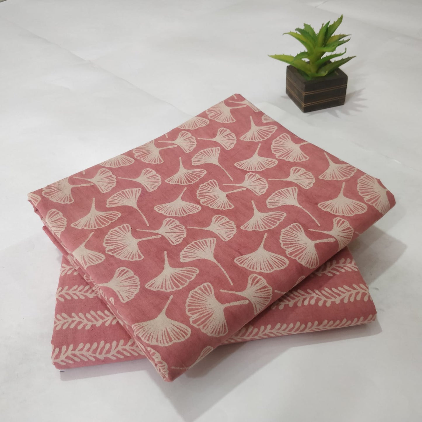 Pure Cotton Handblock Printed 2PC Top-Bottom Set