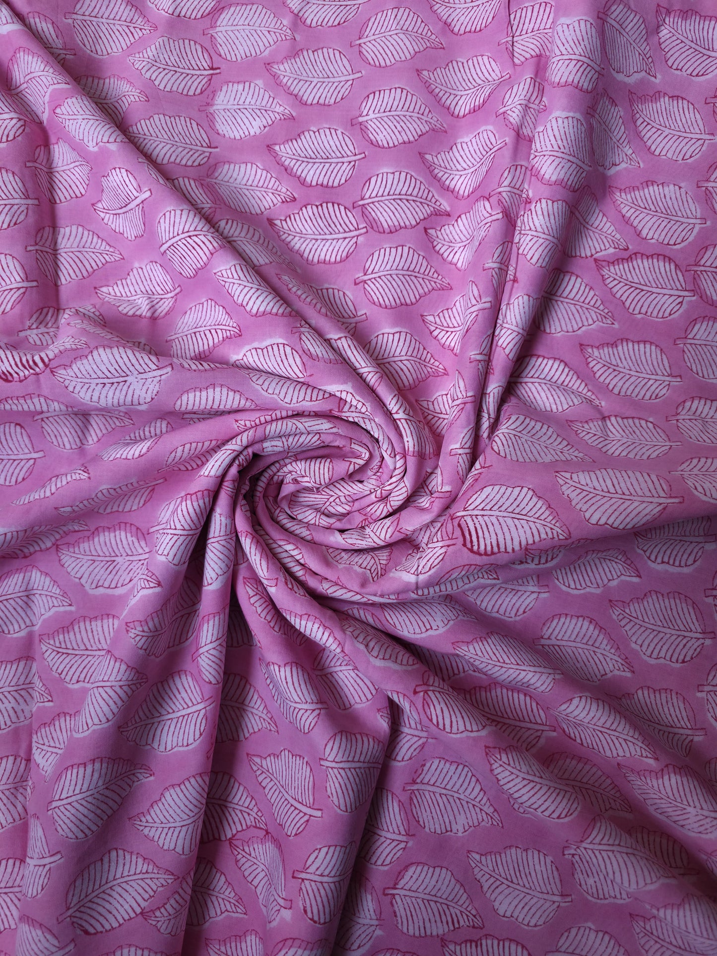 Pure Soft Cotton Handblock Printed Fabric