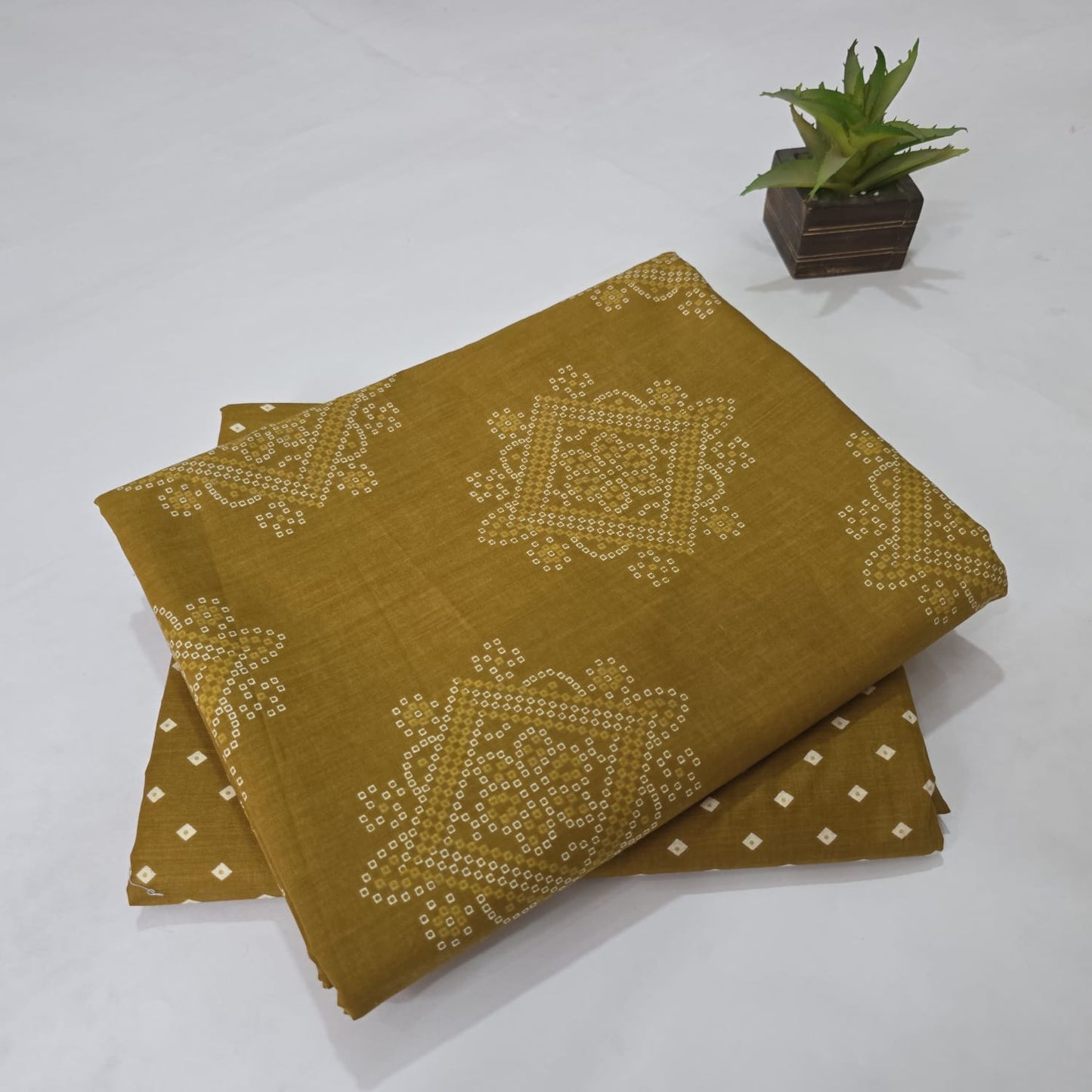 Pure Soft Cotton Handblock Printed 2PC Top-Bottom Suit Set