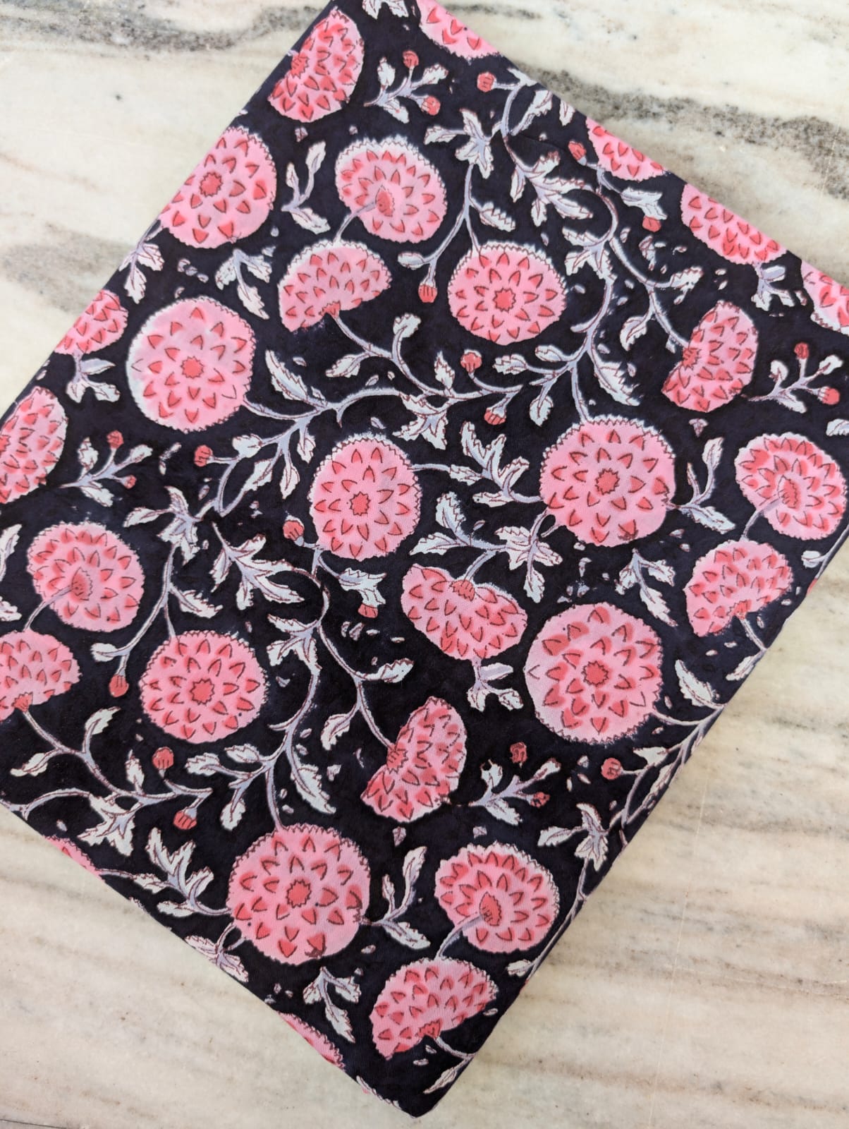 Pure Soft Cotton Handblock Printed Fabric