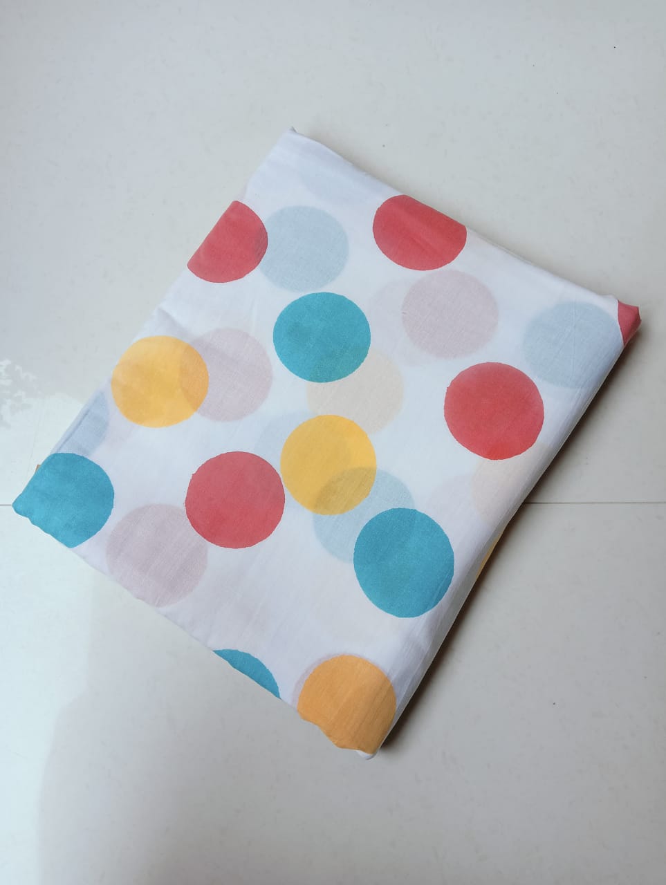 (Pre-cut 2 Meter) Pure Soft Cotton Hand Block Printed Fabric