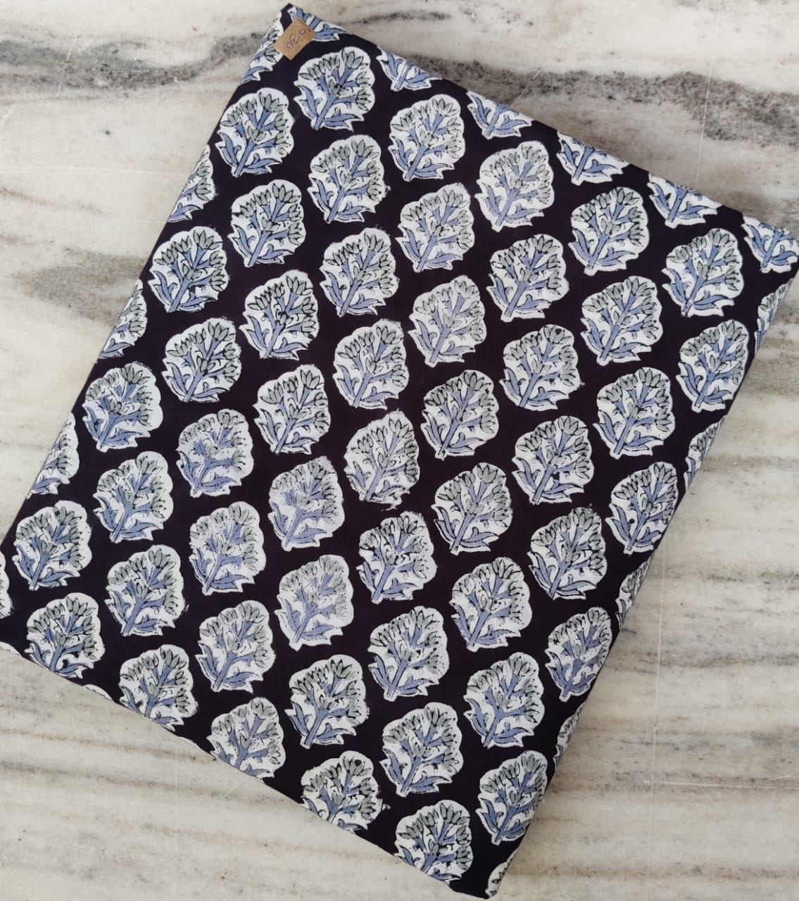( Pre cut 1.40 meter) Pure Soft Cotton Hand Block Printed Fabric
