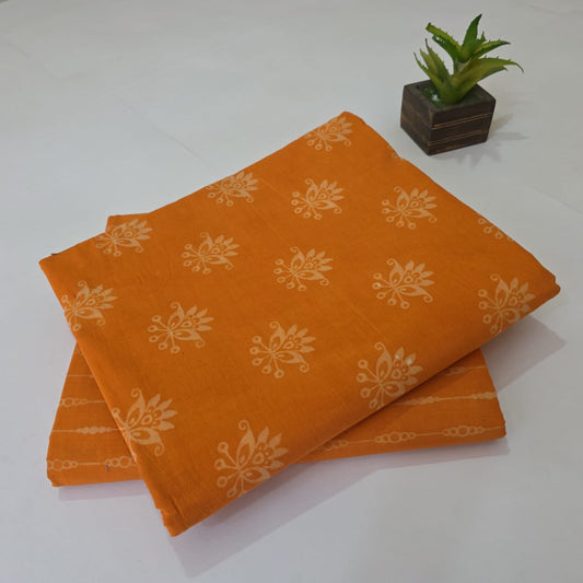 Pure Cotton Handblock Printed 2PC Top-Bottom Suit Set
