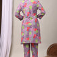 Lavender Bloom Printed Kurta & Pant Co-Ord Set