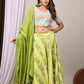 Pure Cotton Printed Lehenga Choli Set with Dupatta
