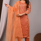 Premoium Handblock Printed Modal Silk Suit Set with Dupatta