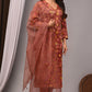 Premium Handblock Printed Modal Silk Suit Set with Dupatta