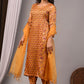 Premium Handblock Printed Modal Silk Suit Set with Dupatta