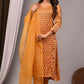 Premium Handblock Printed Modal Silk Suit Set with Dupatta