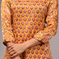 Premium Handblock Printed Modal Silk Suit Set with Dupatta