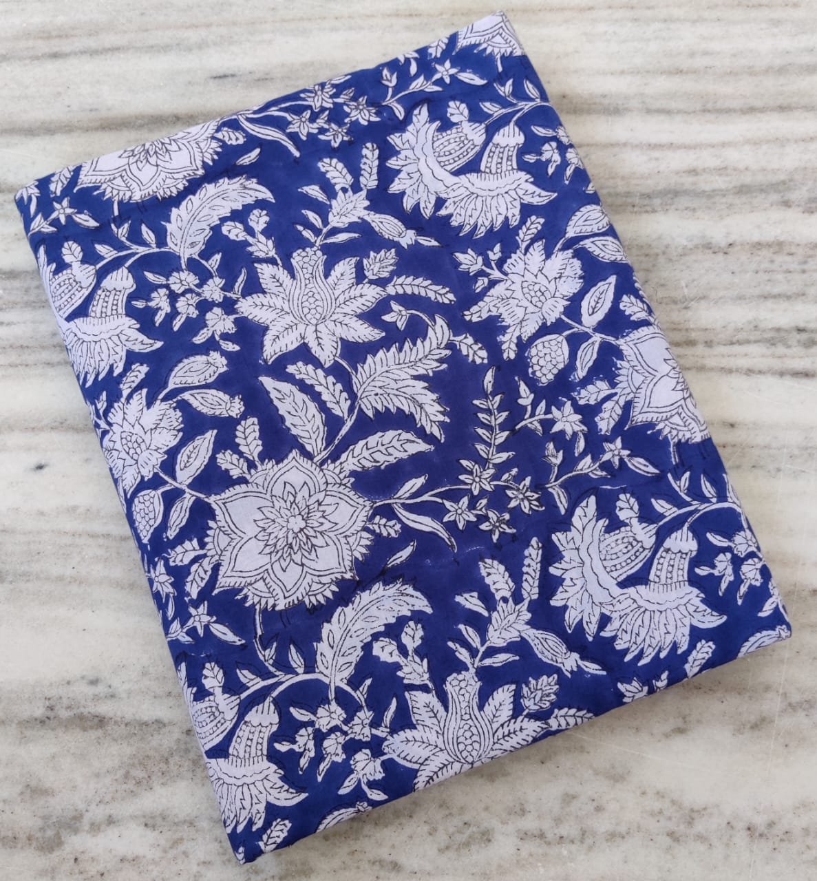 (Pre-cut 1.50m) Pure Soft Cotton Hand Block Printed Fabric