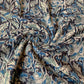 (Pre-cut 1.10m) Pure Soft Cotton Handblock Printed Kalamkari Fabric