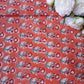 Pure Soft Cotton Handblock Printed Fabric