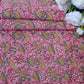 Pure Soft Cotton Handblock Printed Fabric