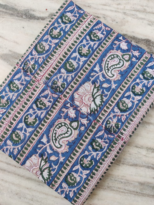 Pure Soft Cotton Handblock Printed Fabric