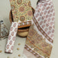 Pure Cotton Hand Block Printed Suit Set With Kota Doria Dupatta