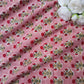 (1.50m) Pure Soft Cotton Hand Block Printed Pre-cut Fabric