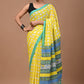 Pure Soft Cotton Handblock Printed Saree With Blouse