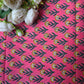 Pure Soft Cotton Handblock Printed Fabric
