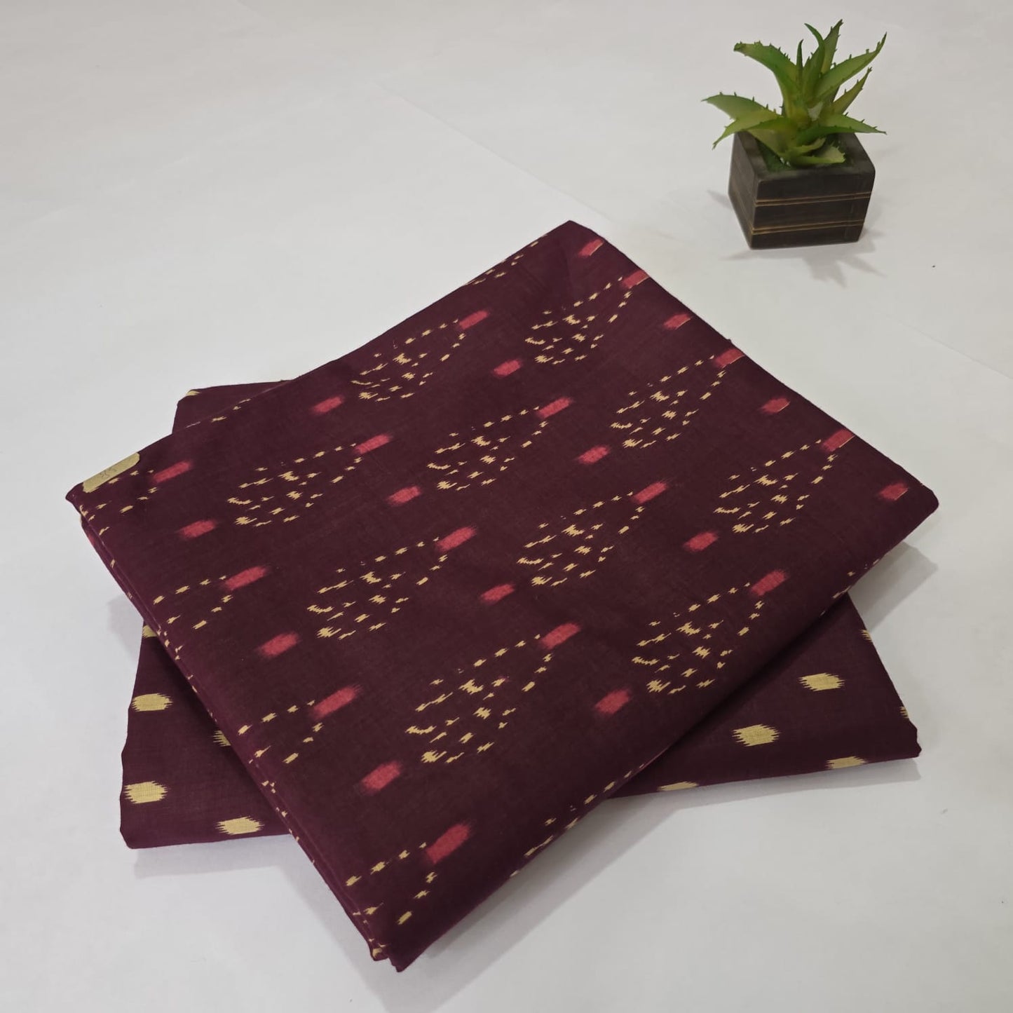 Pure Soft Cotton Handblock Printed 2PC Top-Bottom Suit Set