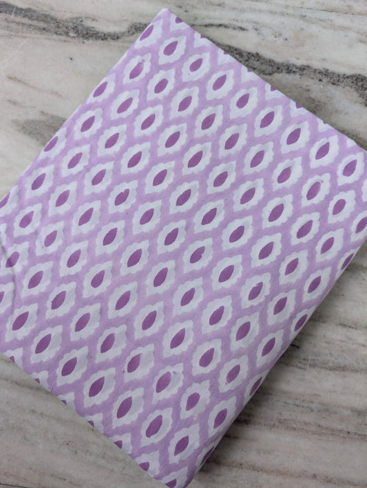 Pure Soft Cotton Handblock Printed Fabric