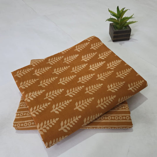 Pure Cotton Handblock Printed 2PC Top-Bottom Set