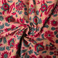 Pure Soft Cotton Handblock Printed Fabric