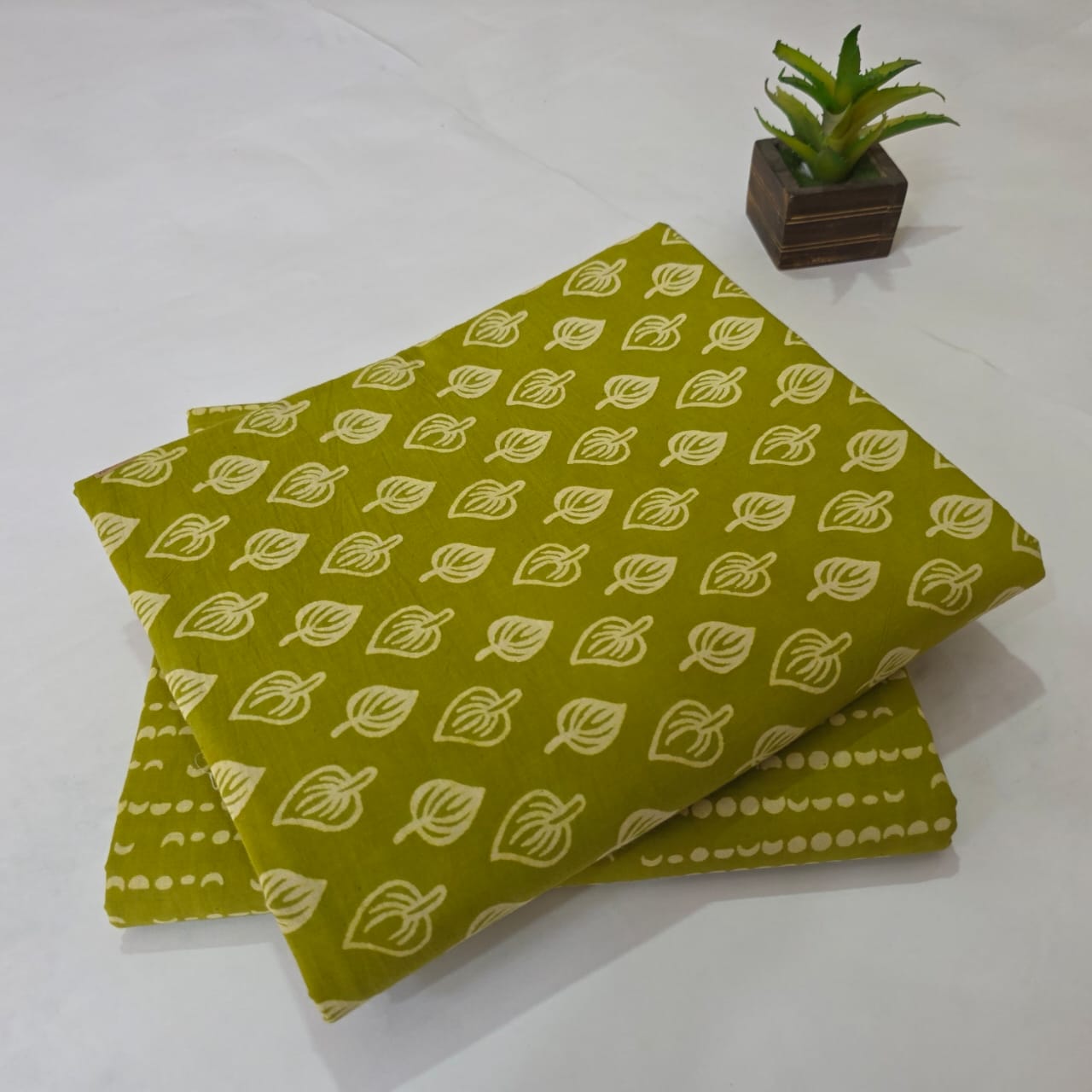Pure Cotton Handblock Printed 2PC Top-Bottom Suit Set