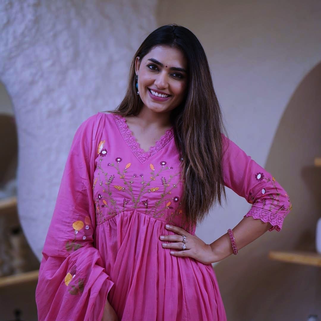 Pure Soft Cotton Suit Set With Embroidery Work