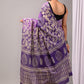 Pure Soft Cotton Handblock Printed Saree With Blouse