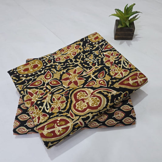Pure Cotton Handblock Printed 2PC Top-Bottom Suit Set