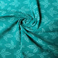 (Pre-cut 1.90 Meter) Pure Soft Cotton Hand Block Printed Kantha Fabric