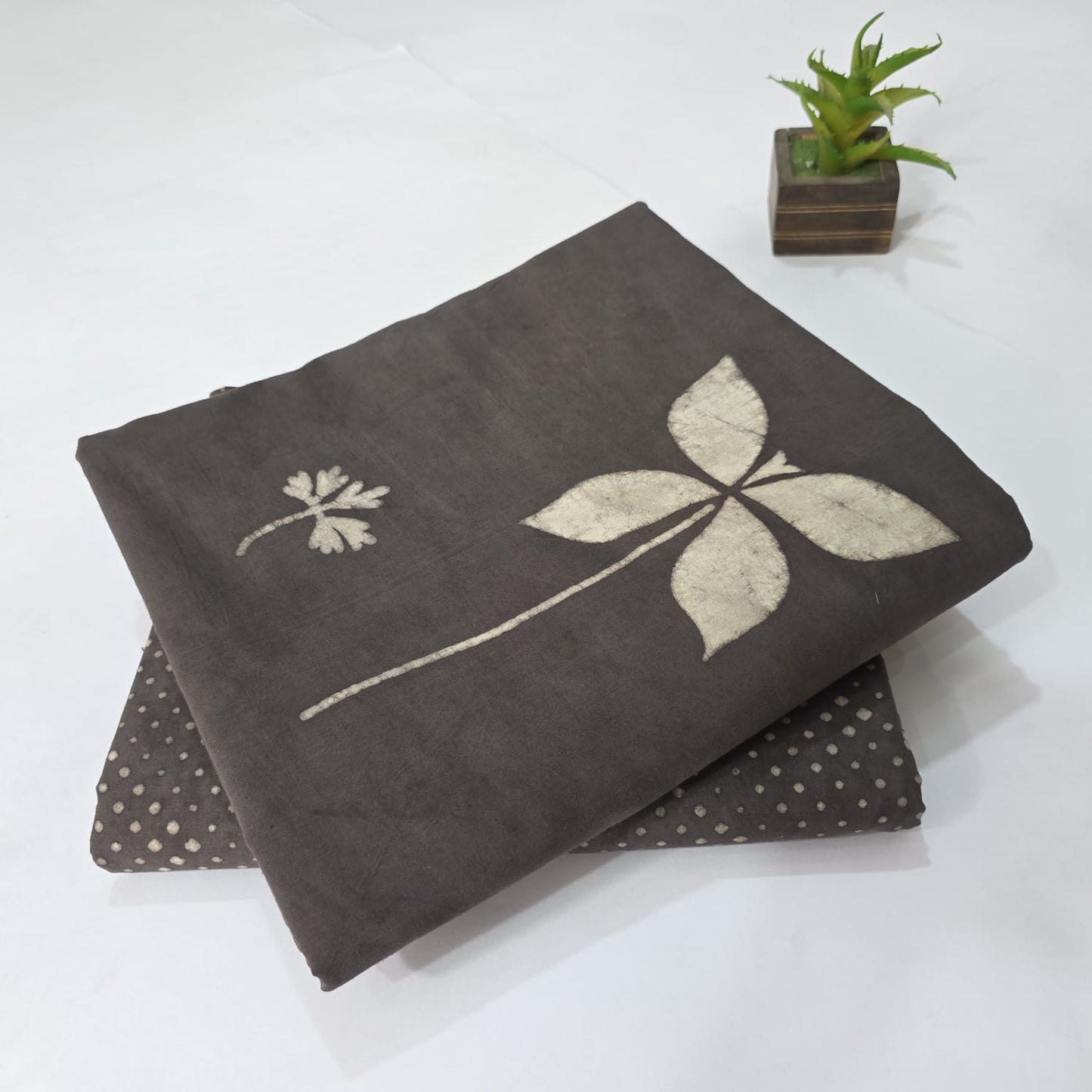 Pure Cotton Handblock Printed 2PC Top-Bottom Suit Set