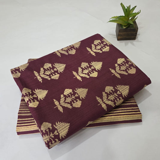 Pure Cotton Handblock Printed 2PC Top-Bottom Suit Set