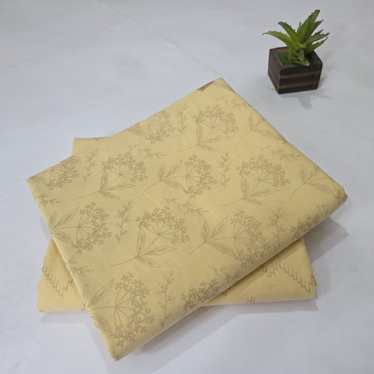 Pure Soft Cotton Handblock Printed 2PC Top-Bottom Suit Set