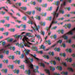 Pure Soft Cotton Handblock Printed Fabric