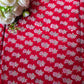 Pure Soft Mulmul Cotton Handblock Printed Fabric