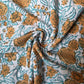 Pure Soft Cotton Handblock Printed Fabric