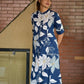 Premium Floral Fine Cotton Printed A-Line Pattern Kurti-Palazzo Set