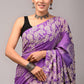Pure Soft Cotton Handblock Printed Saree With Blouse