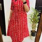 Premium Floral Fine Cotton Printed A-Line Pattern Kurti-Palazzo Set
