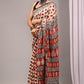 Pure Soft Cotton Handblock Printed Saree With Blouse