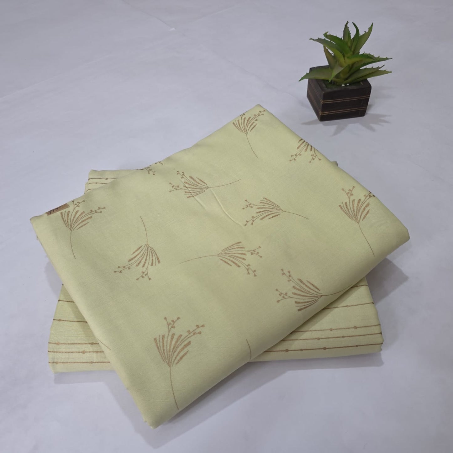 Pure Soft Cotton Handblock Printed 2PC Top-Bottom Suit Set