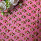 Pure Soft Cotton Handblock Printed Fabric