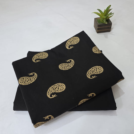 Pure Soft Cotton Handblock Printed 2PC Top-Bottom Suit Set